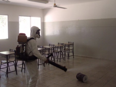 Fumigación de establecimientos educativos